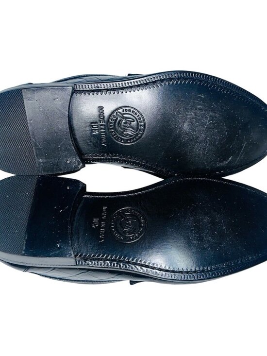 Johnston & Murphy Black Croc Horsebit Loafers 10.5M Quiet Luxury Classic main image 6